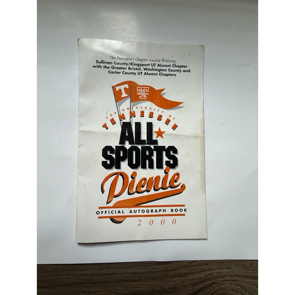 "All Sports Picnic," signed by Pat Summit and Bob Kesling